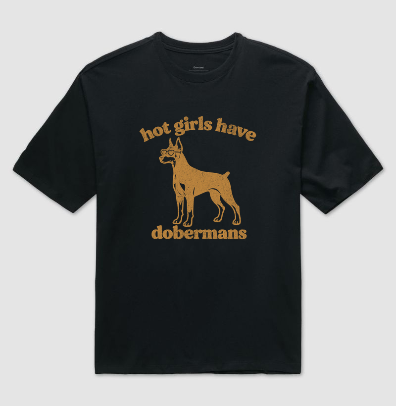 Hot girls have dobermans