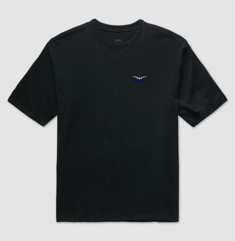 Camiseta - Raia Nove - Nadadora Borboleta - Camiseta Oversized