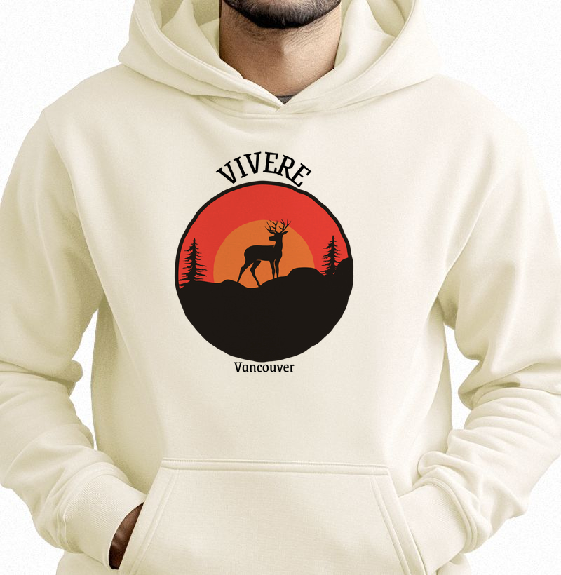 Hoodie moletom Vivere Estampa Vancouver