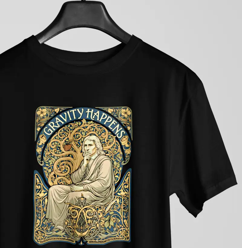 Camiseta - "Gravity Happens"