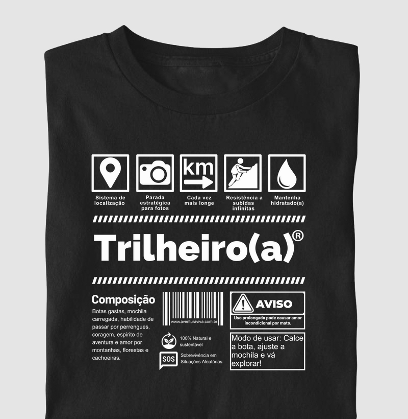 Rótulo Trilheiro(a)