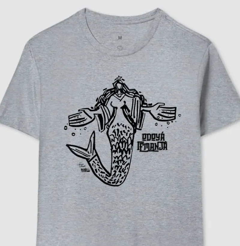 Iemanjá Sereia na Cinza Maria Patuá