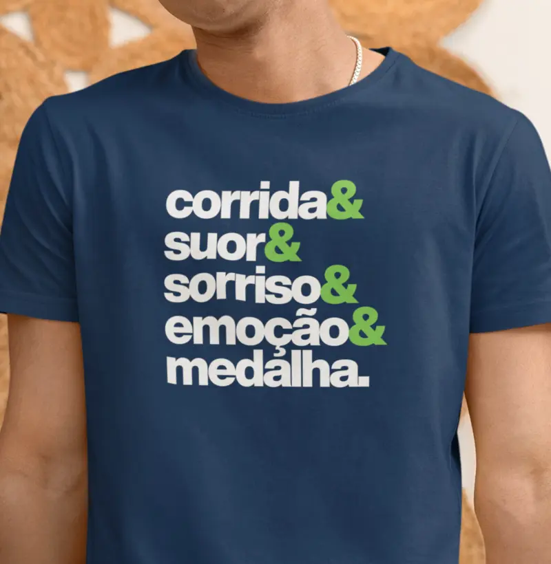 Corrida, suor, sorriso, emoção e medalha