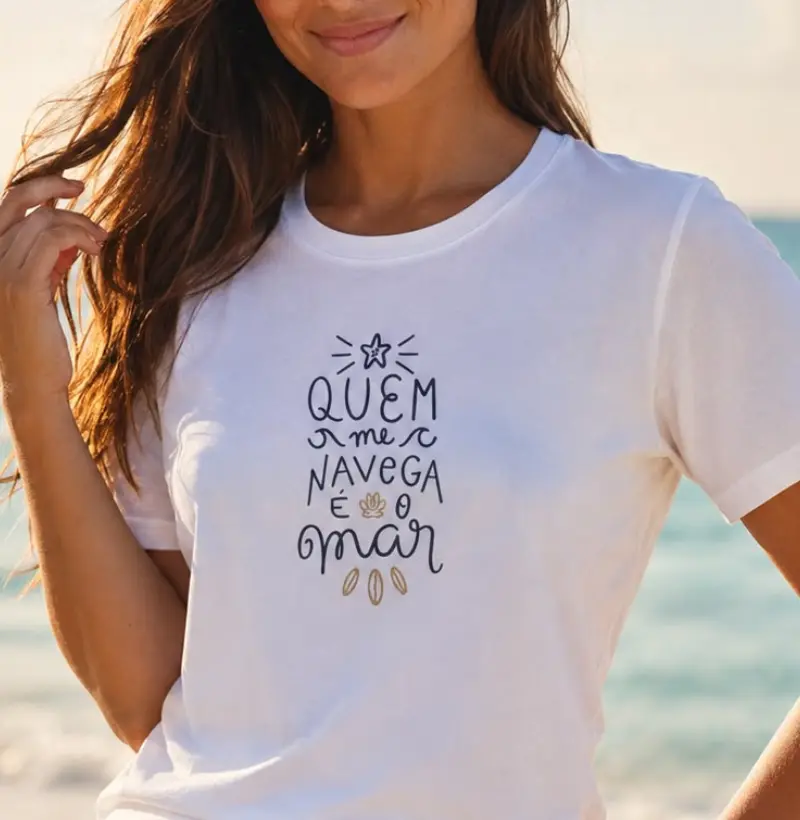 Quem me navega é o mar