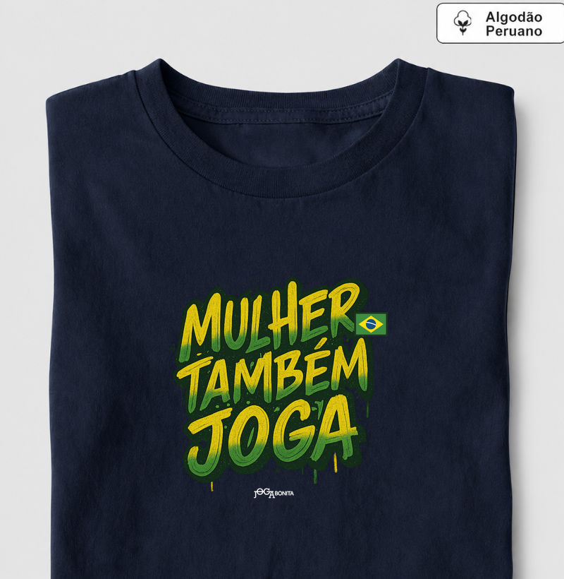mulher também joga bola