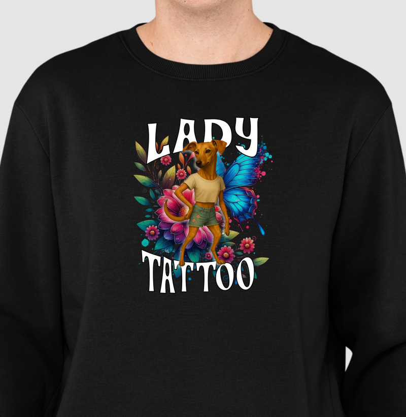 Sueter Moletom Lady Tattoo