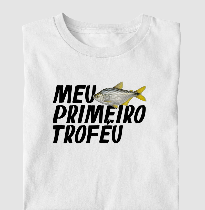 Lambari, meu primeiro trófeu.