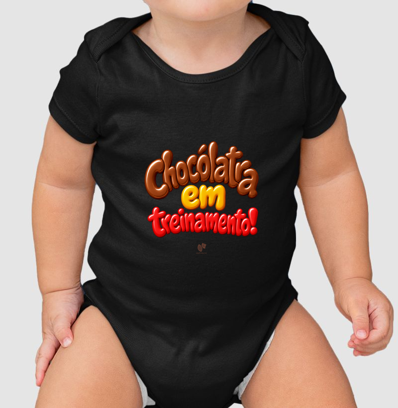 Chocólatra em Treinamento - Body Infantil