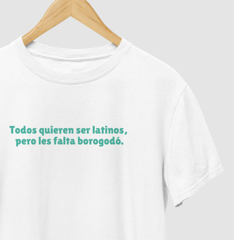 todos quieren ser latinos, pero les falta borogodó