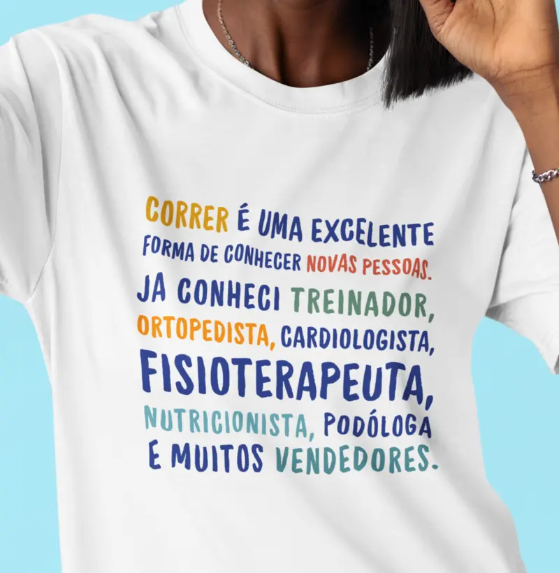 Correr e conhecer pessoas