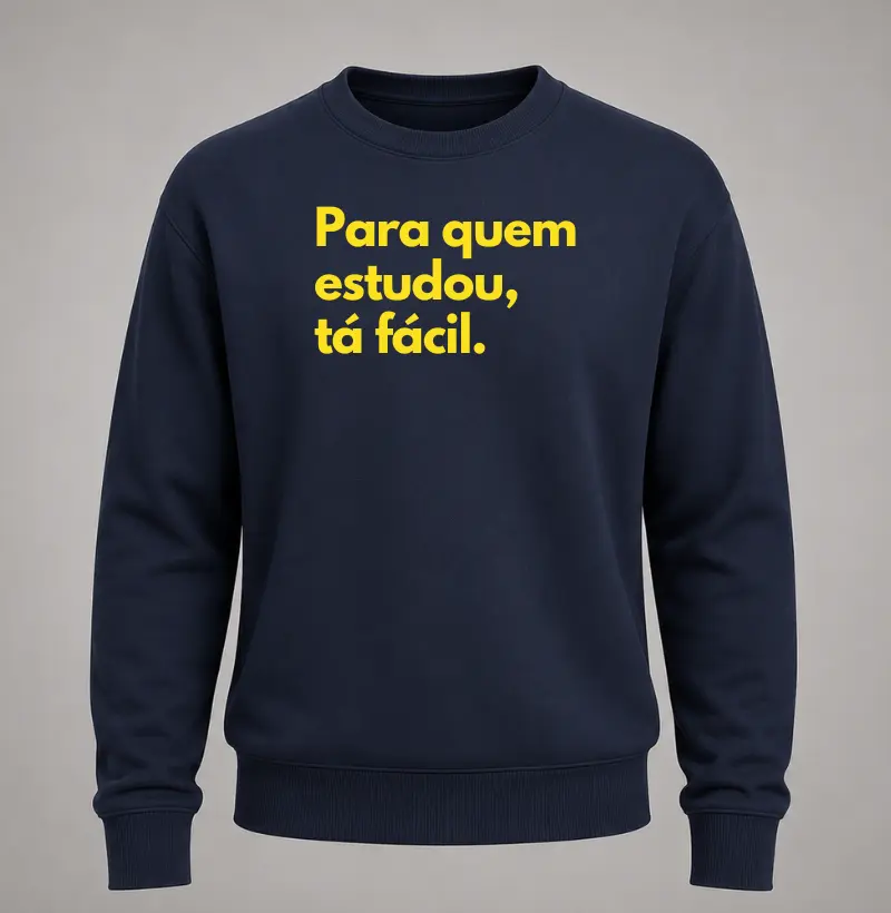 Para quem estudou, tá fácil