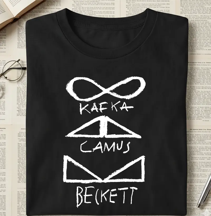 Camiseta - Kafka Camus Becket