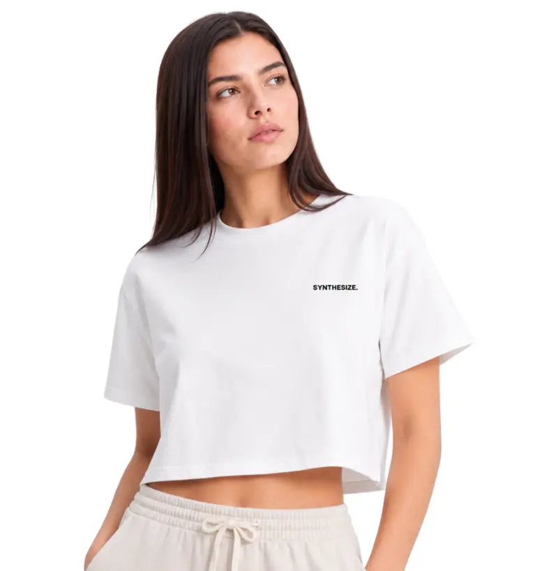 SYNTHESIZE — Camiseta Cropped