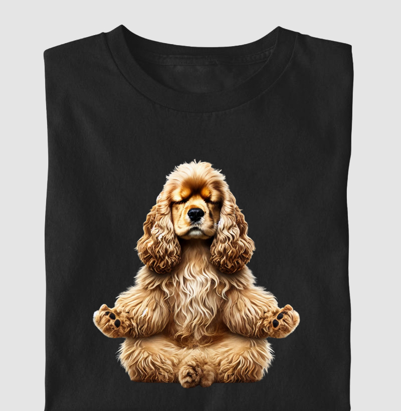 Cocker Spaniel Meditando