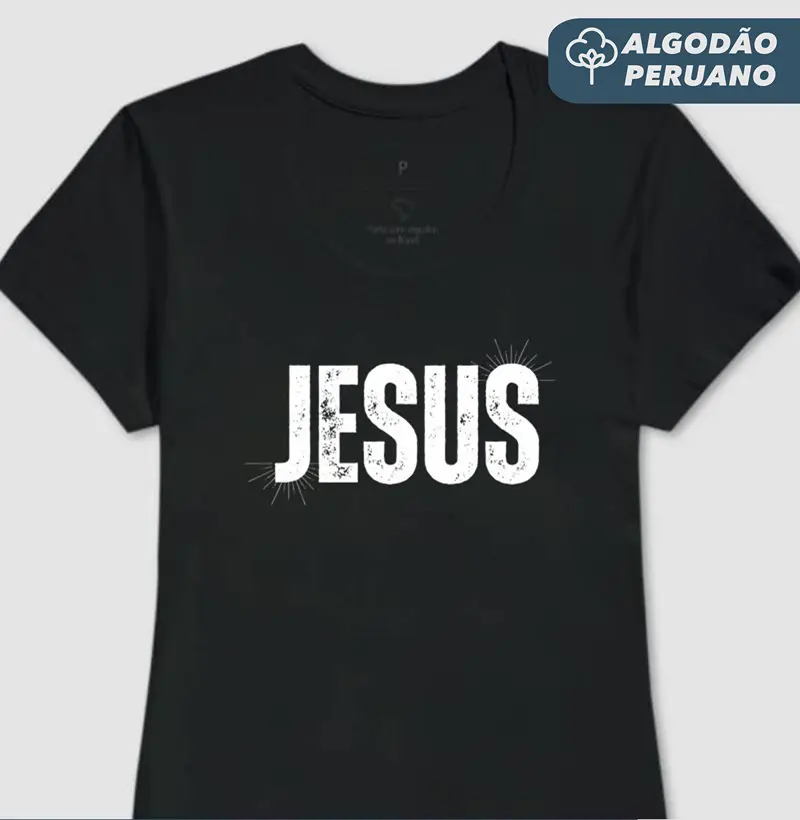 JESUS - Estampa Branca 