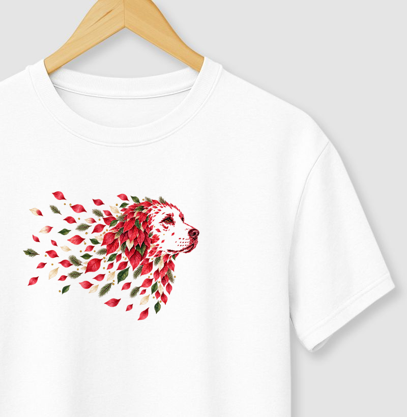 Pétalas de Natal - Camiseta