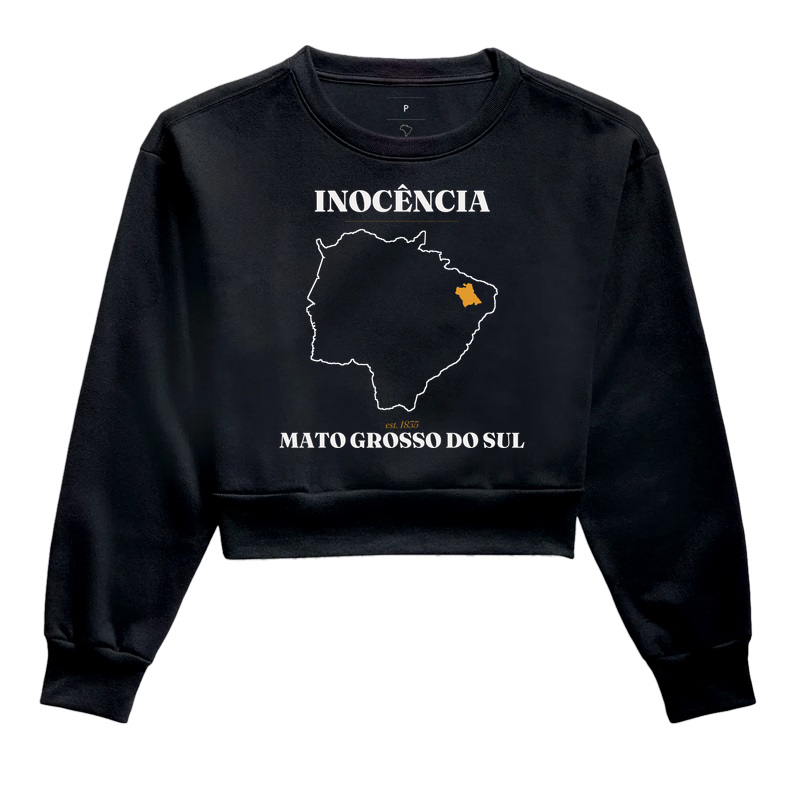Inocência | Legado MS - Cropped Moletom