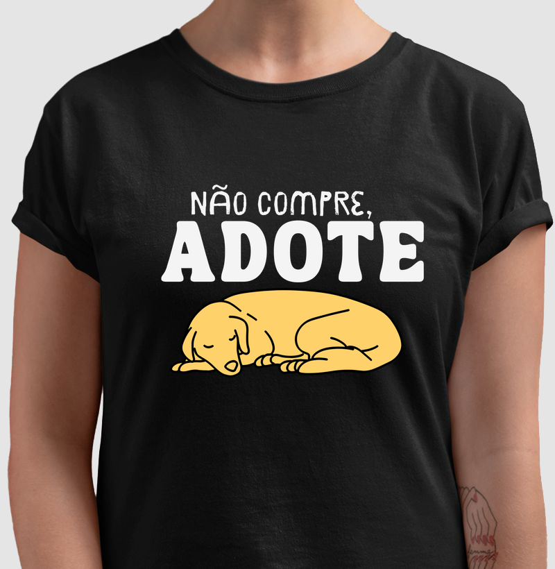 Não compre, adote