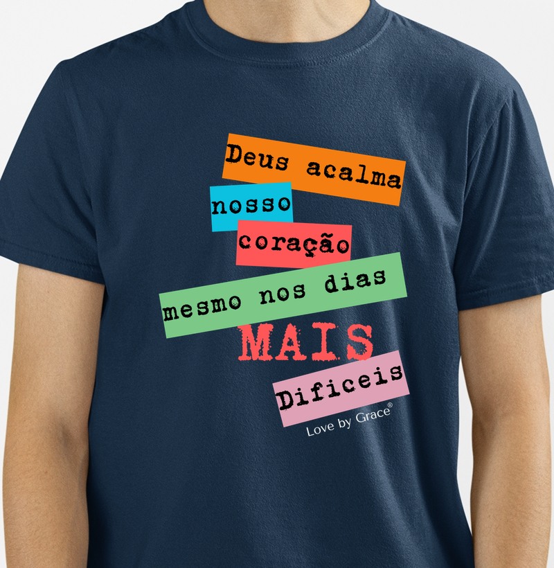 Camiseta Deus Acalma