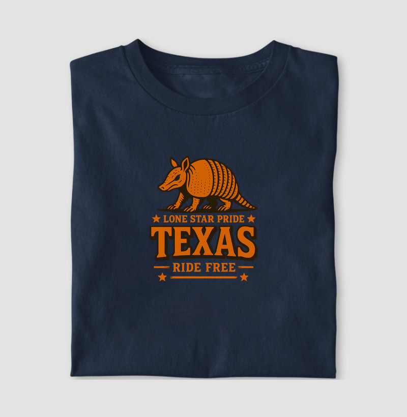 Camiseta Country Texas Armadillo