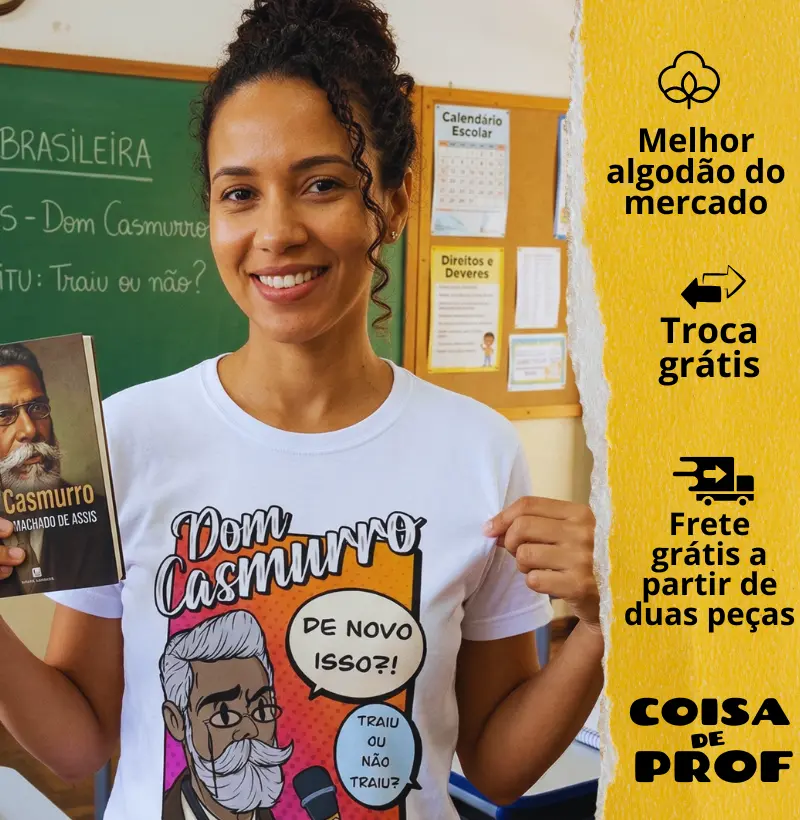 Camiseta Dom Casmurro