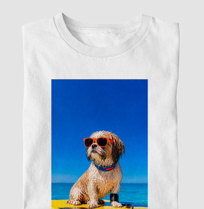 Shih Tzu Surf Style 🌊🏄‍♂️