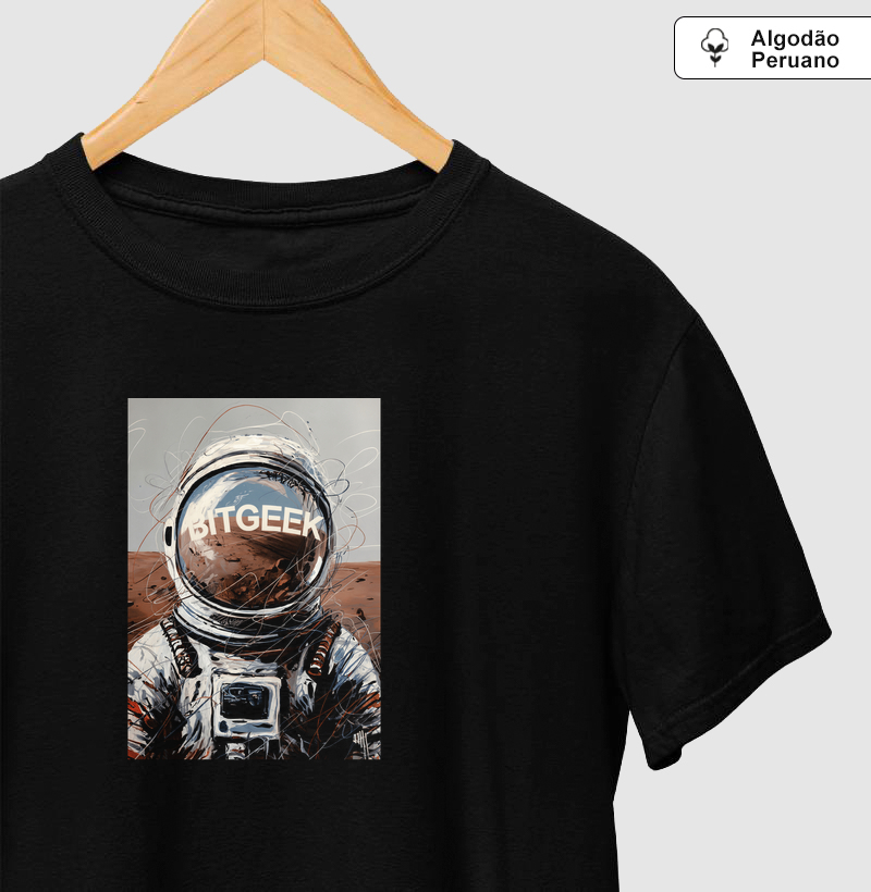 Camiseta Algodão Peruano Oficial BitGeek - Camiseta Algodão Peruano