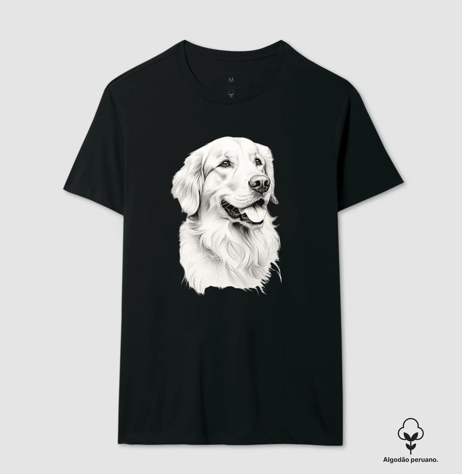 Golden preto e branco