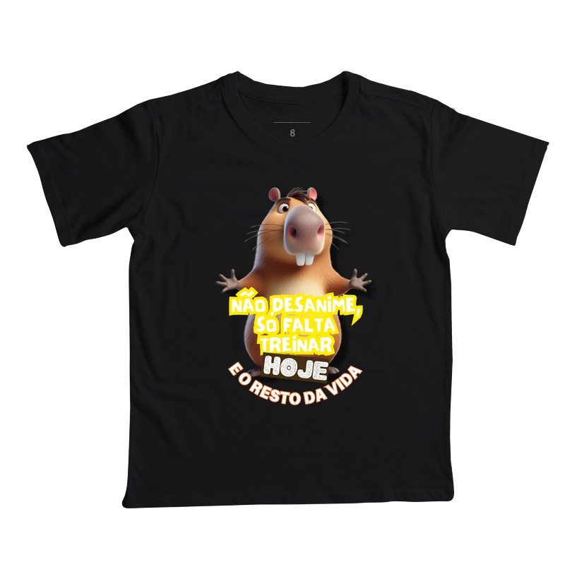 Não desanime, só faltar treinar hoje e o resto da vida