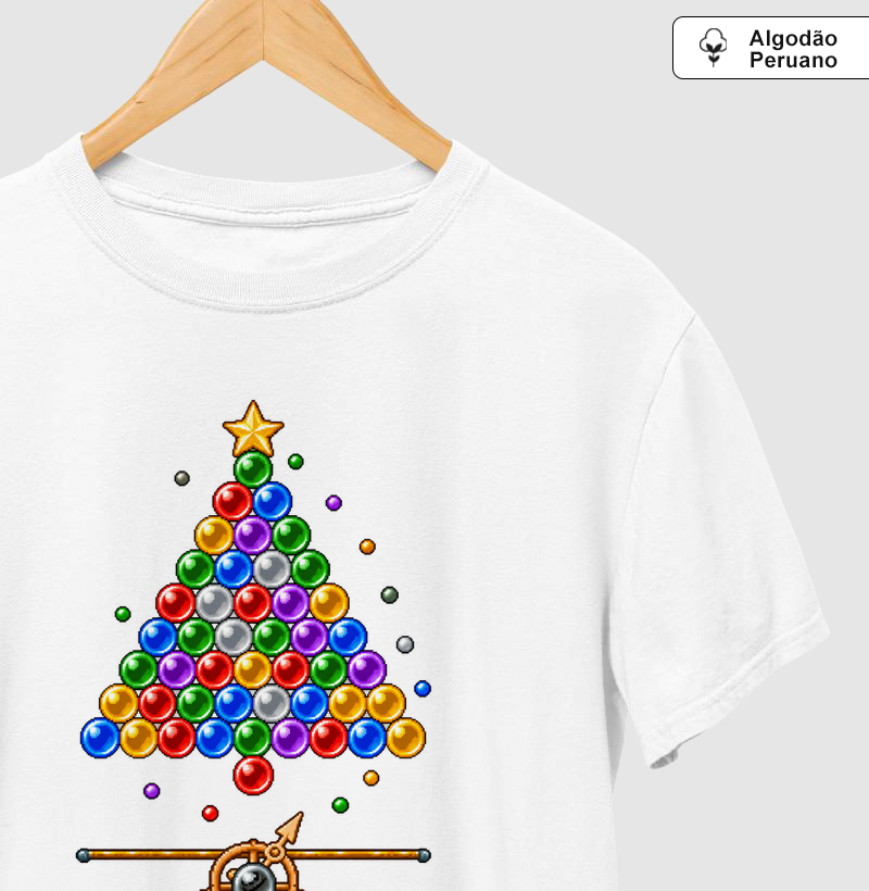 Round 12 - Árvore de Natal - Camiseta Algodão Peruano