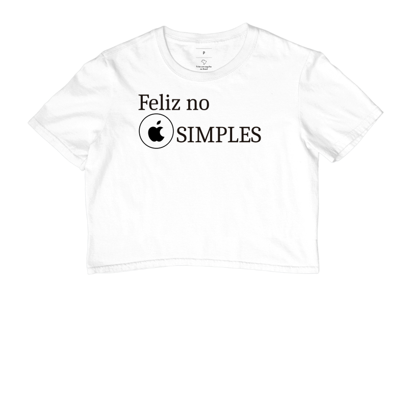 Camiseta Feliz no Simples