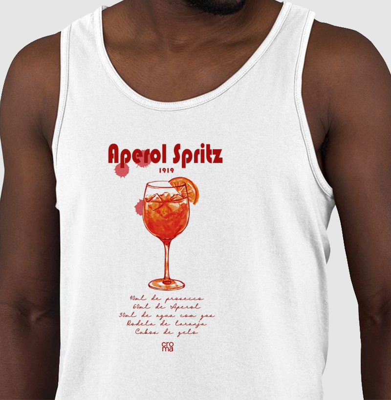Camiseta Regata Aperol Spritz