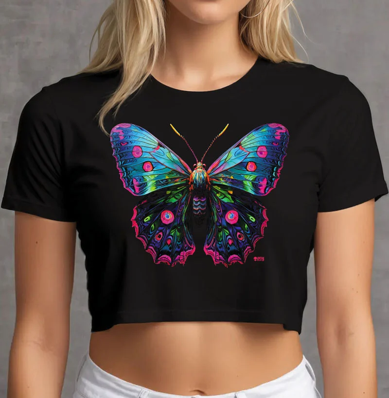 Borboleta Neon