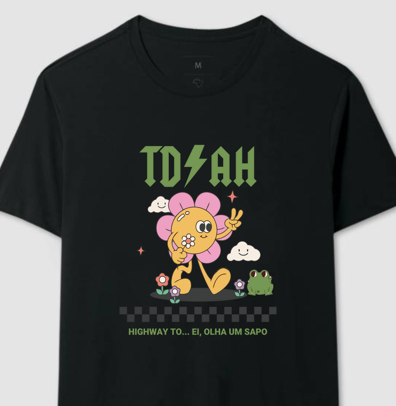 TDAH ei, olha um sapo