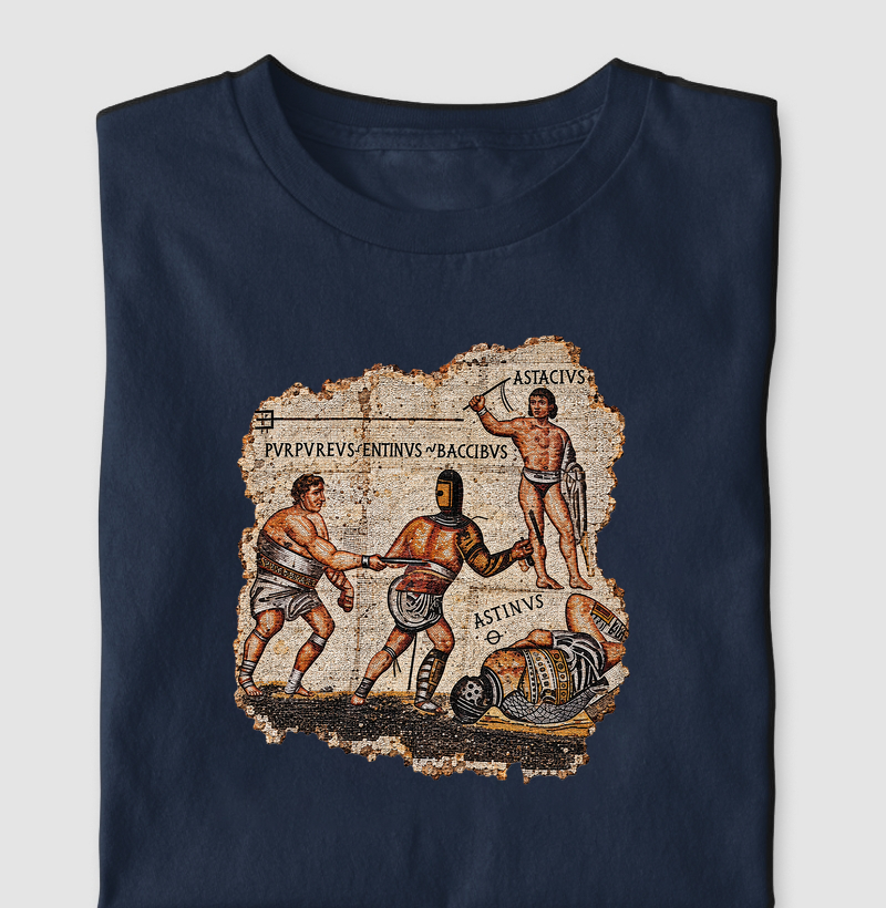 Gladiadores de Roma — Mosaico Borghese