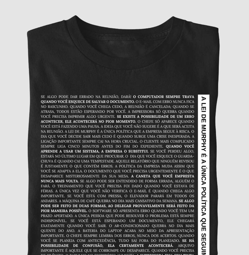 LEI DE MURPHY COORPORATIVA