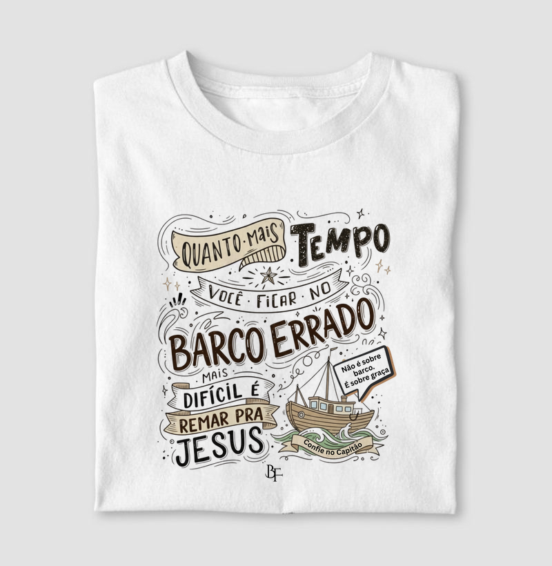 Não é sobre barco. É sobre graça.