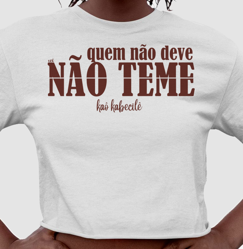 Xangô: Quem não deve, não teme.