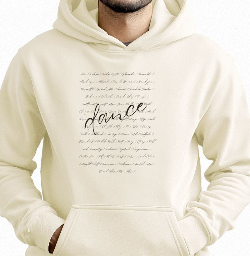 dance -> passos de dança ao fundo