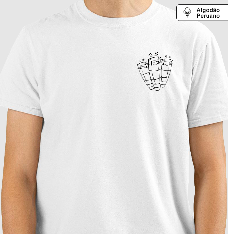 Atabaque Minimalista - Algodão Peruano