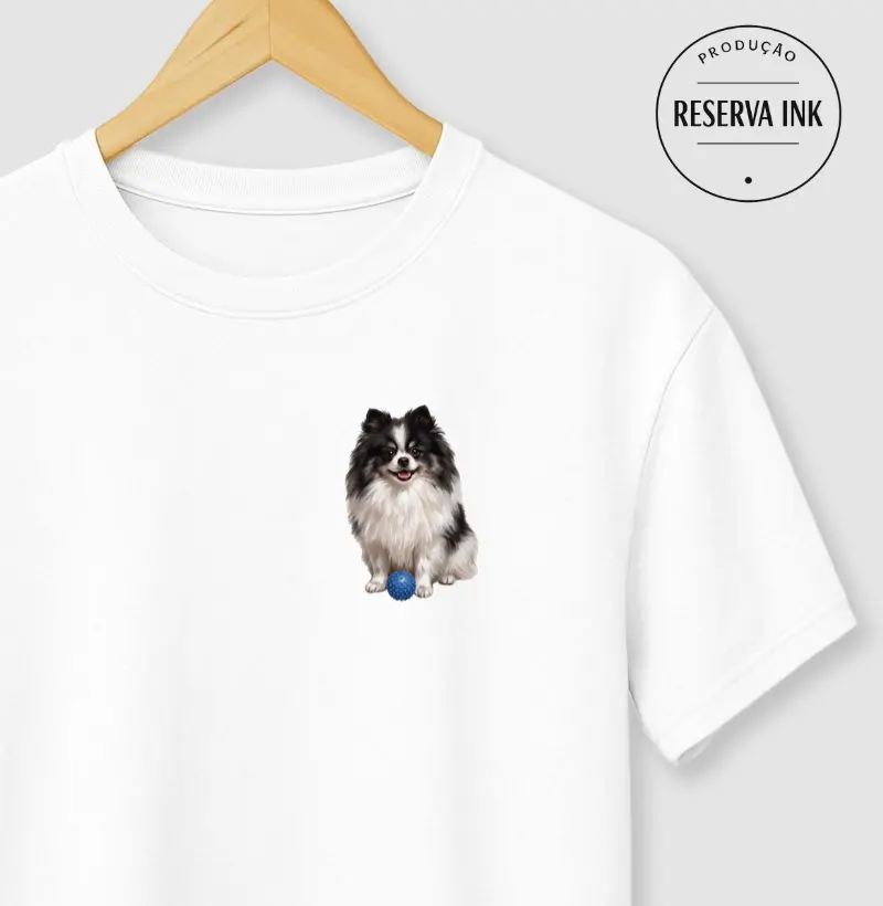 Pomerânia Preta e Branca (Spitz Alemão)