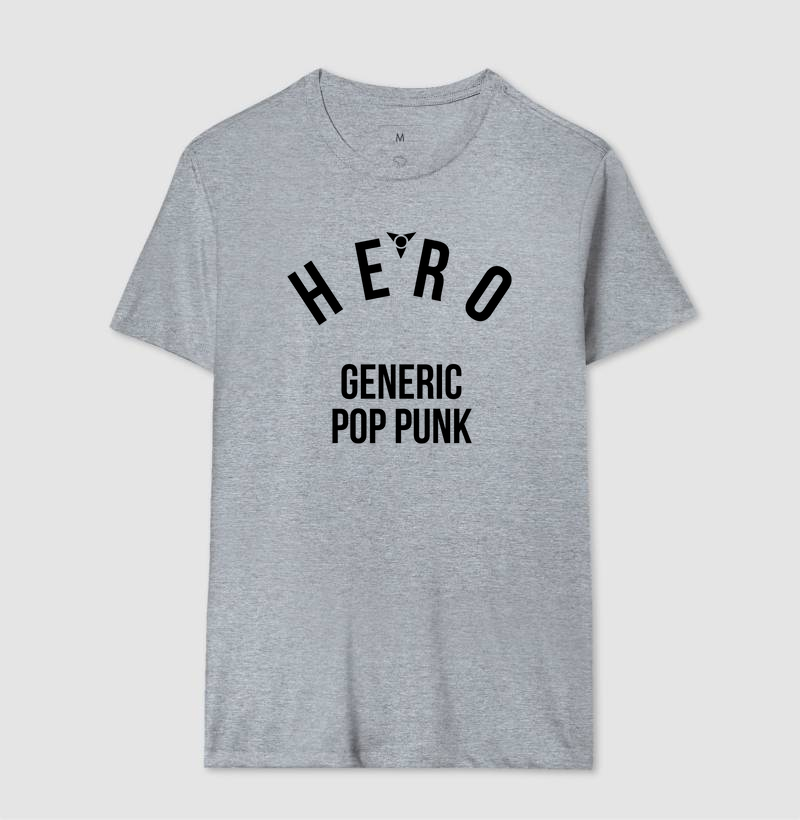 Camiseta Hero - Generic Pop Punk