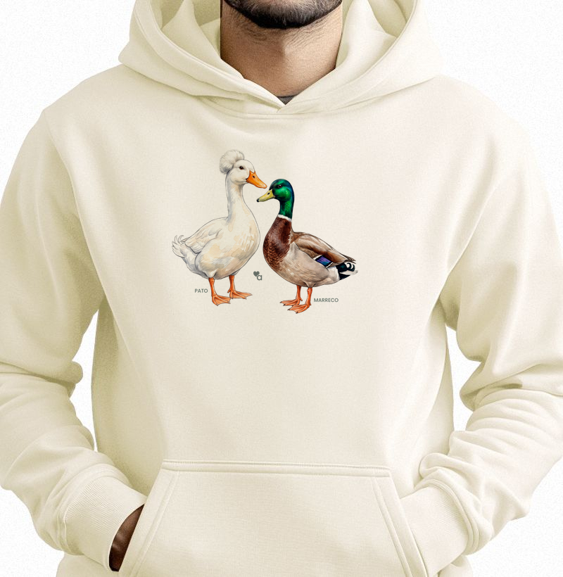 Aves - Pato e Marreco - Moletom Hoodie
