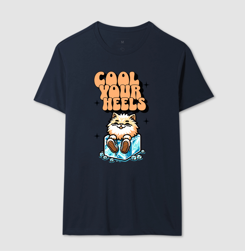Camiseta Divertida Gato Persa