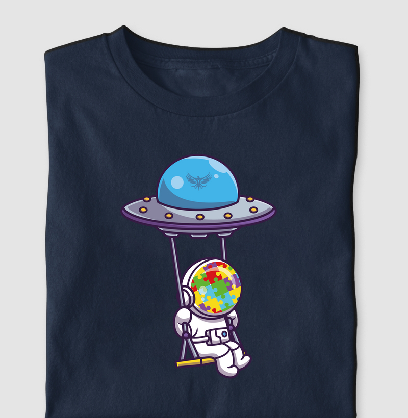 Autismo Astronauta Balanço Disco Voador