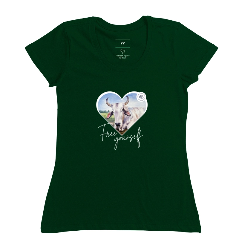 Camiseta Boi Picumã - By Tutu Watercolors