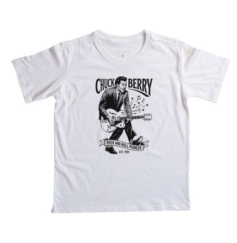 Chuck Berry v2 - Camiseta Infantil
