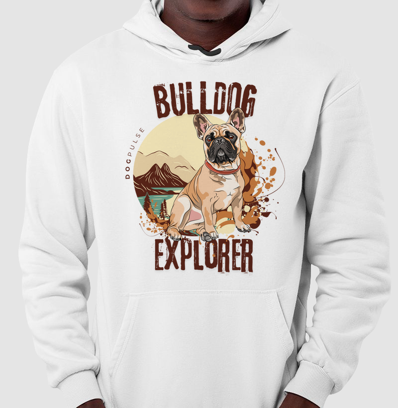 Moletom Dog Pulse Bulldog Explorer – Adventure Awaits
