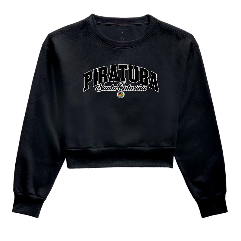 Piratuba – Santa Catarina  - Cropped Moletom
