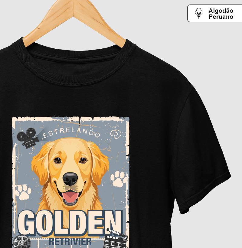 Cartaz de Cinema Golden Retrivier